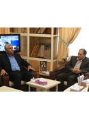 دیدار حسینی مدیرکل سازمان تأمین اجتماعی استان کرمان با خنجری فرماندار زرند