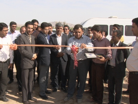 افتتاح سه طرح دیگر در هفته دولت در شهرستان زرند