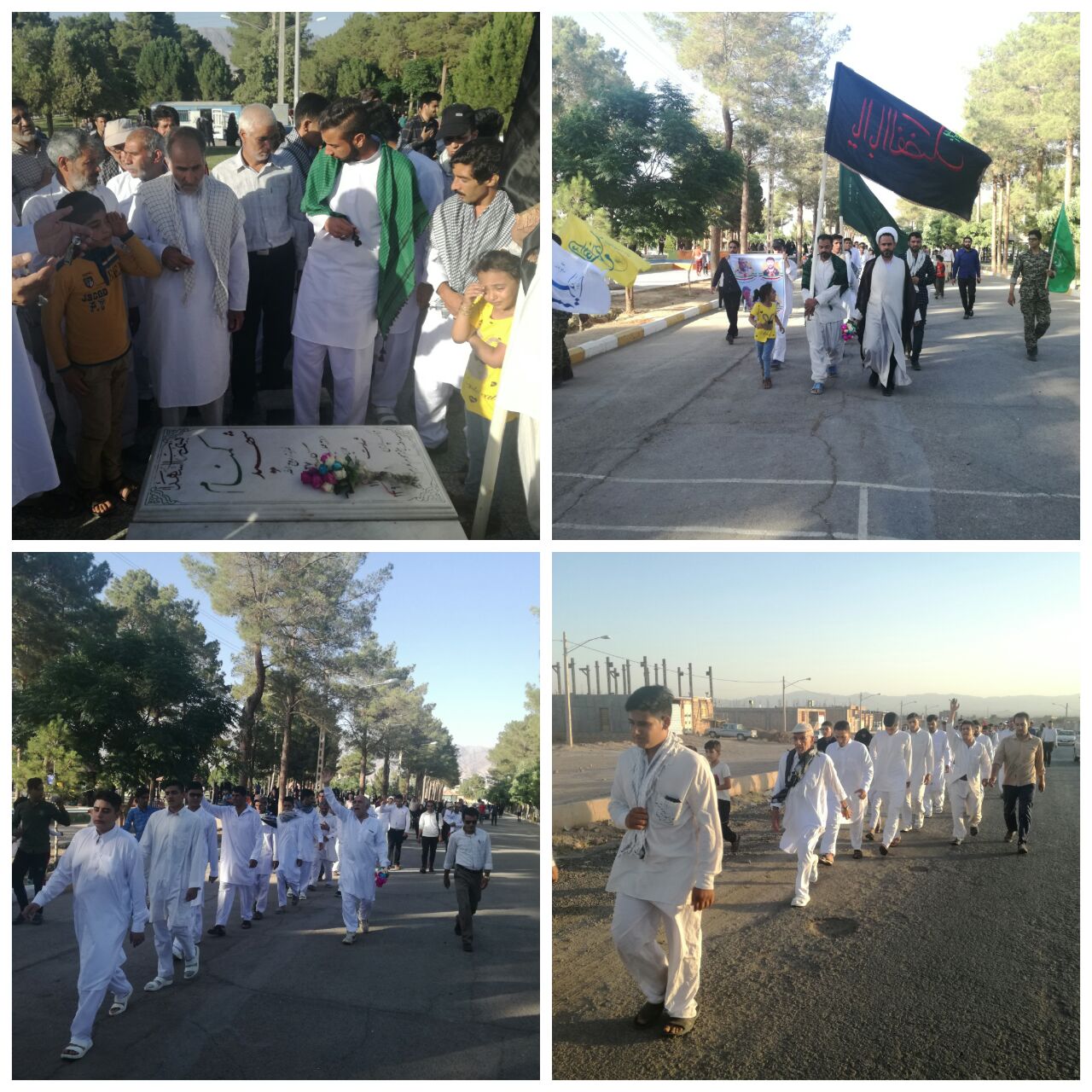 اعزام کاروان پیاده روی شهرستان زرند به مشهد مقدس
