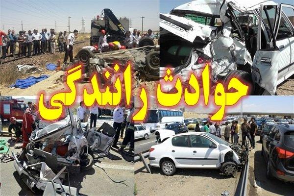 بیش از ۲۸۰ نفر کشته و مصدوم در تصادفات استان کرمان